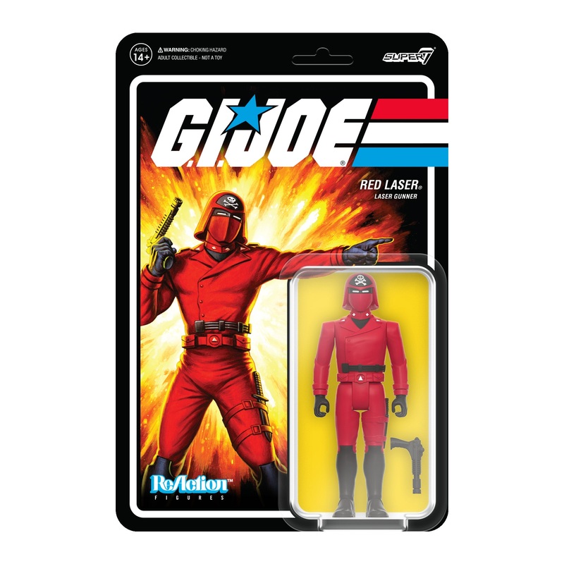 G.I. Joe ReAction Figures Wave 5 – Red Laser