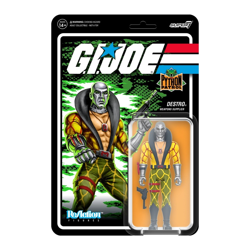 G.I. Joe ReAction Figures Wave 6 – Python Patrol Destro