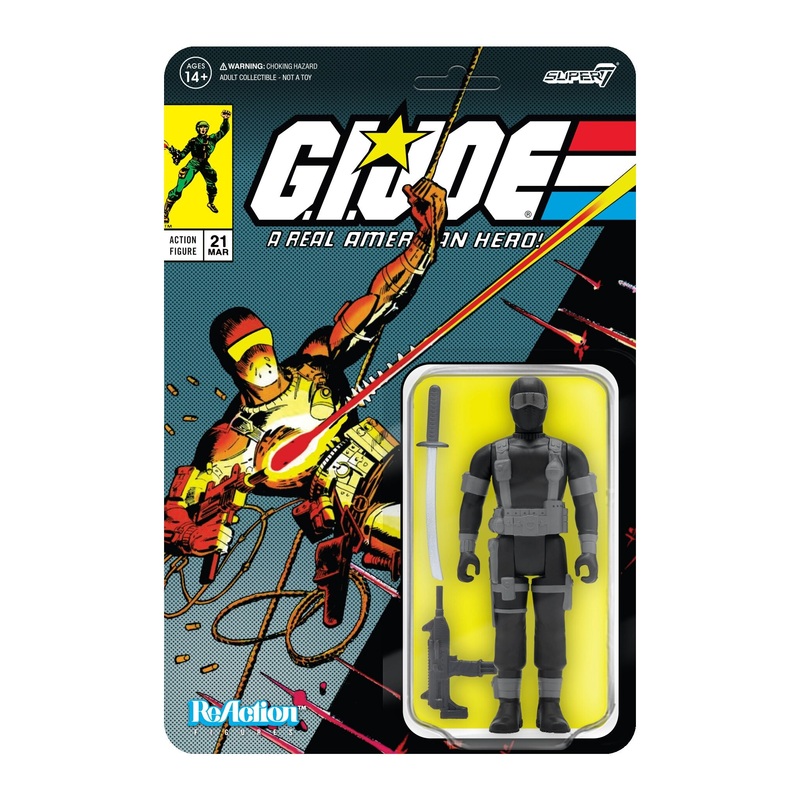 G.I. Joe ReAction Wave 2 – Snake Eyes (Comic v.1)