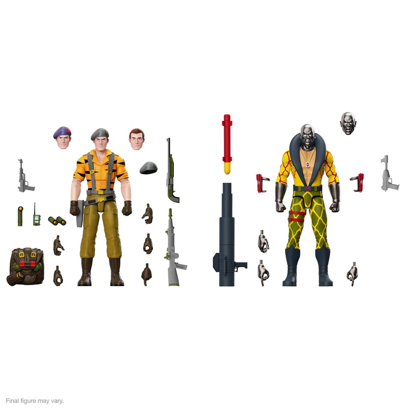 G.I. Joe ULTIMATES! – Flint (Tiger Force) & Destro (Python Patrol)