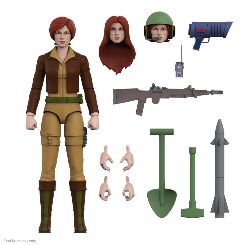 G.I. Joe ULTIMATES! W5 – Cover Girl (cartoon accurate)
