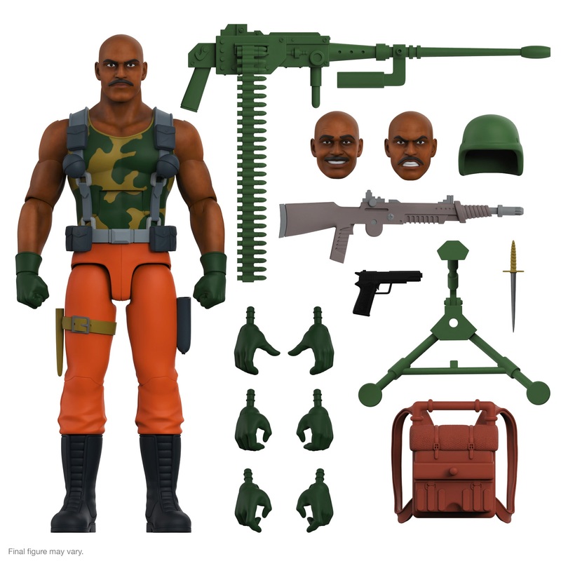 G.I. Joe ULTIMATES! W5 – Roadblock (cartoon accurate)