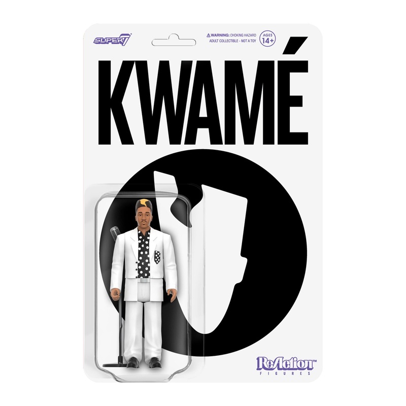 Kwam ReAction Figures Wave 02 – Kwam (White/Black Polka Dot)