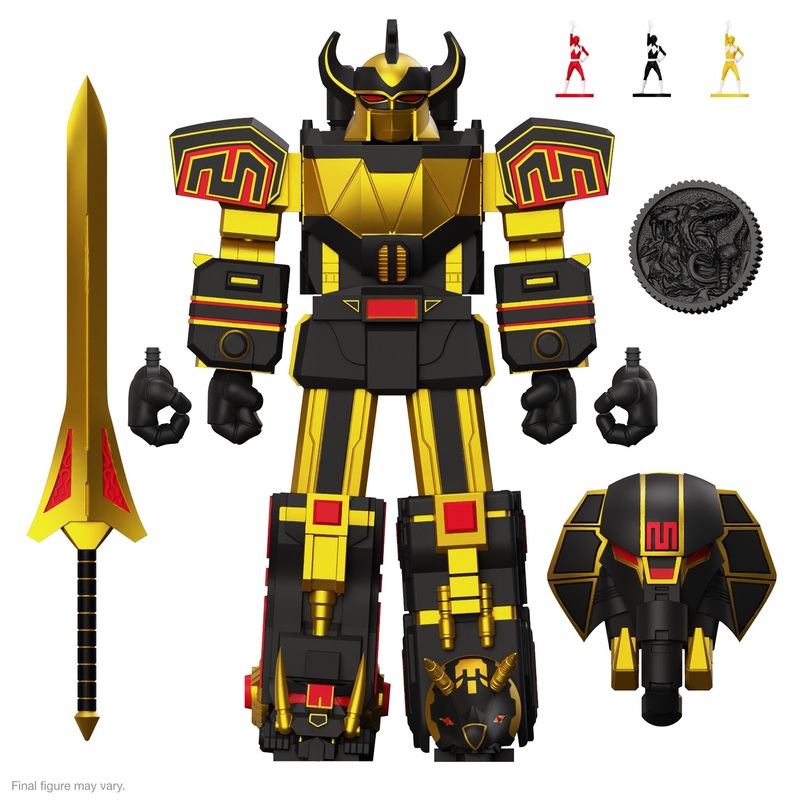 Mighty Morphin Power Rangers ULTIMATES! Wave 05 – Megazord (Black/Gold)