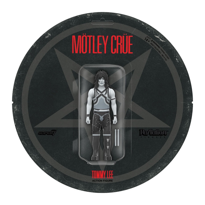 Motley Crue ReAction Figures Wave 02 – Tommy Lee (Shout At The Devil – Black & White)