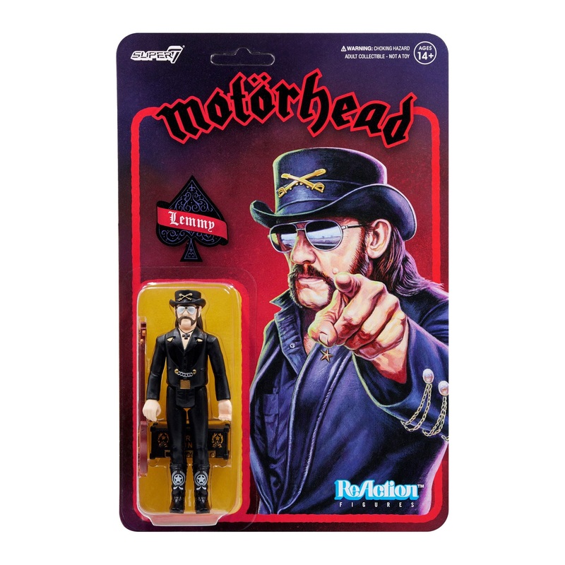 Motorhead ReAction Figures – Lemmy (Modern Cowboy)