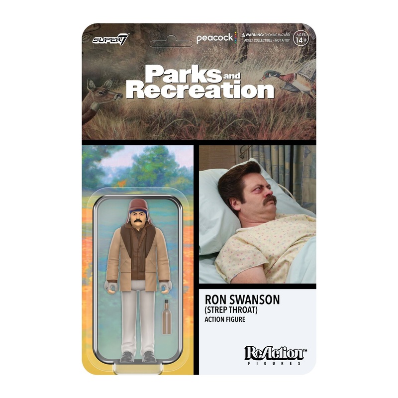 Parks and Recreation ReAction Wave 4 – Ron Swanson (Strep Throat)