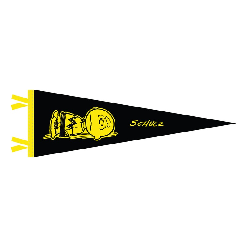 Peanuts Pennant – Laying Down Charlie Brown