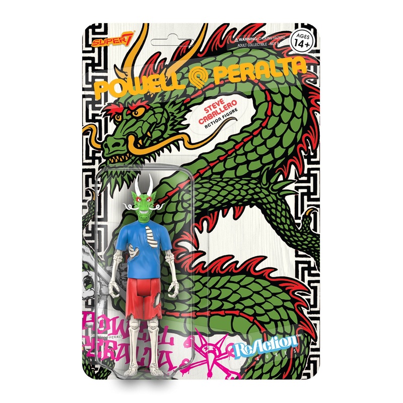 Powell-Peralta ReAction Figure Wave 3 – Steve Caballero (Chinese Dragon)