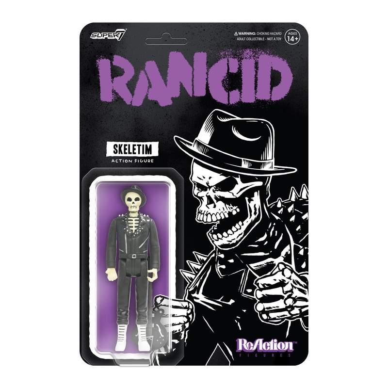 Rancid ReAction Figures Wave 05 – Skeletim (Time Bomb)