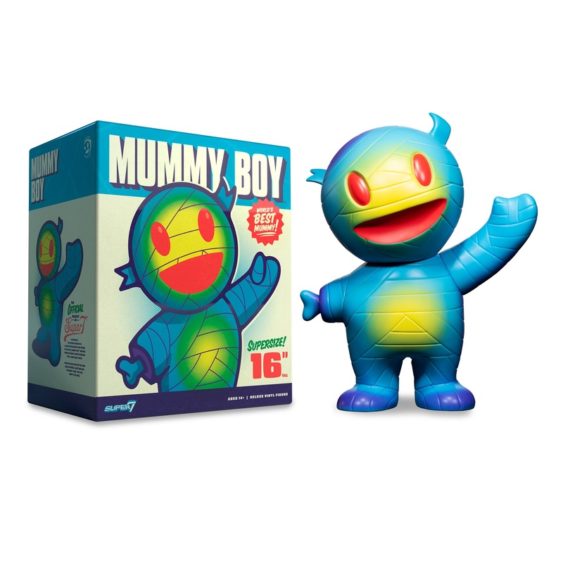 Supersize Vinyl – Mummy Boy (Blue/Yellow)