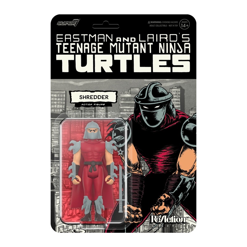 Teenage Mutant Ninja Turtles ReAction Figures Wave 11 – Shredder (Comic Color)