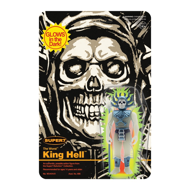 The Worst ReAction Figures Wave 3C – King Hell (Monster Glow) SDCC 22