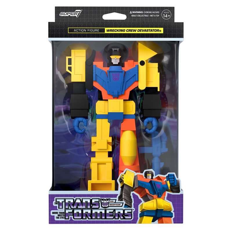 Transformers ReAction Figures – Devastator