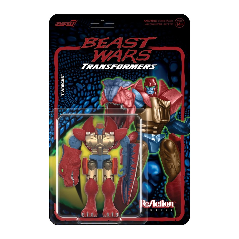 Transformers ReAction Figures – T-Wrecks (Megatron Recolor)