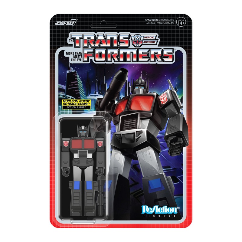 Transformers ReAction Figures Wave 08 – Optimus Prime (Nucleon Quest Special Mission)