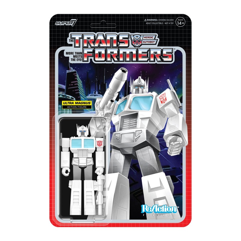 Transformers ReAction Figures Wave 08 – Optimus Prime (Ultra Magnus)