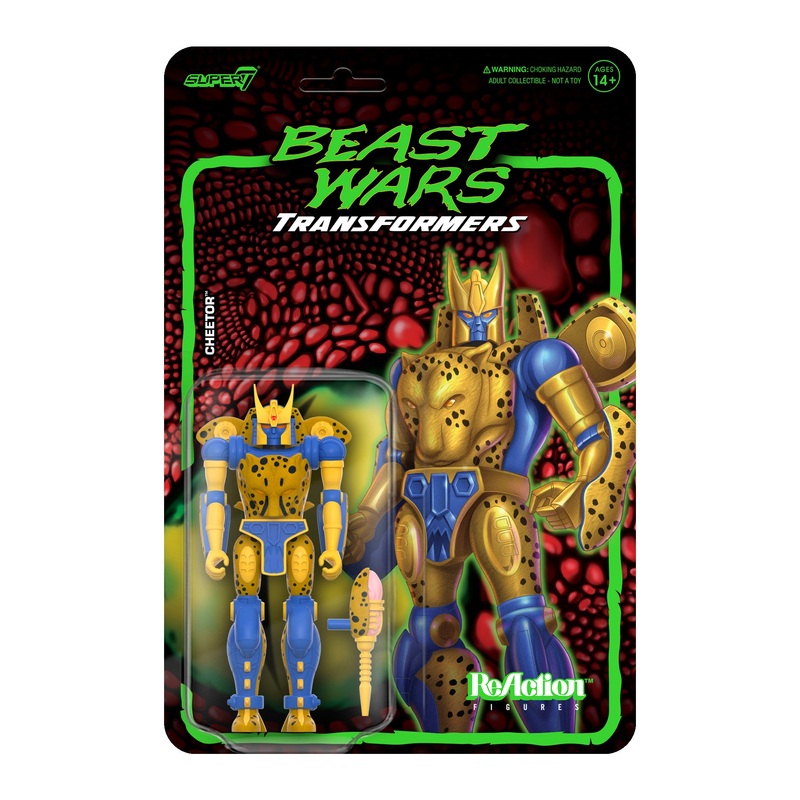 Transformers ReAction Wave 7 Beast Wars – Cheetor