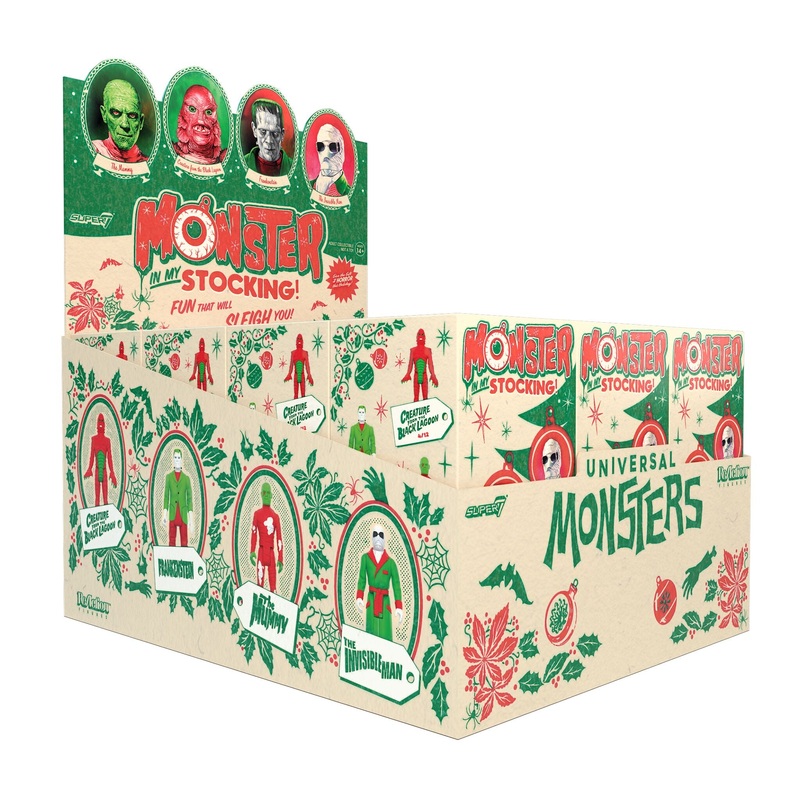 Universal Monsters Blind Box Wave 01 (Monster In My Stocking) – Blind Box Flat