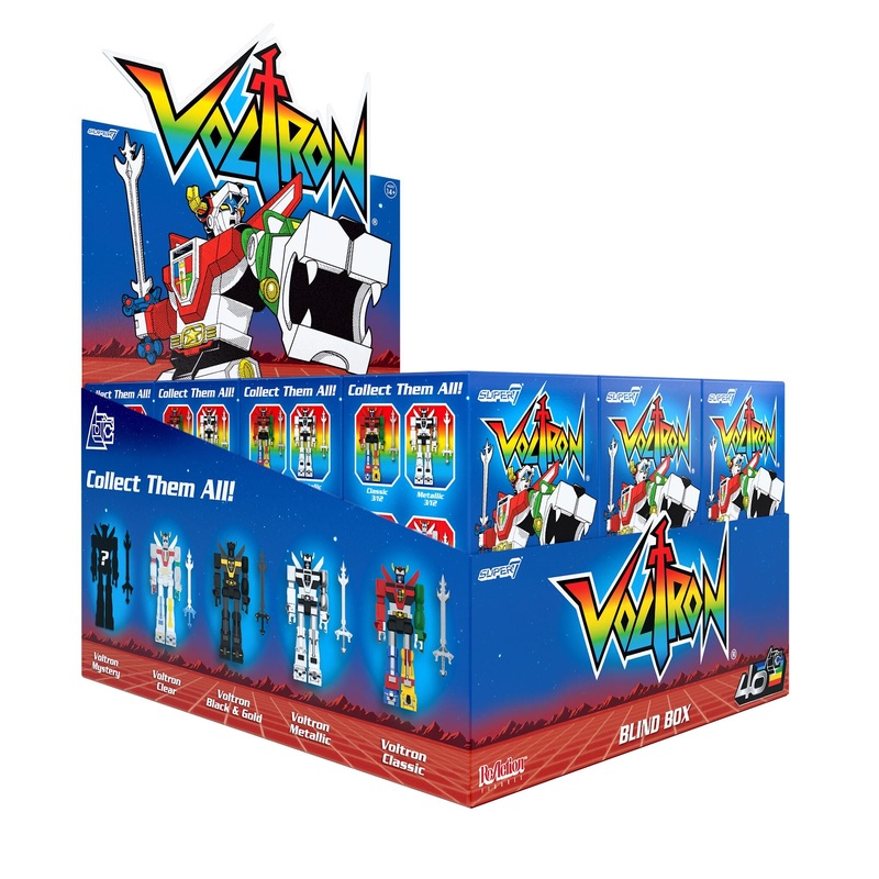 Voltron Blind Box Wave 01 – Blind Box Flat