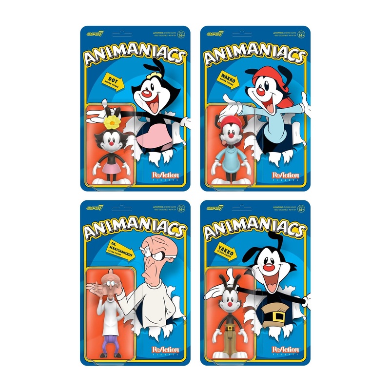 Animaniacs ReAction Figures Wave 1 – Set of 4