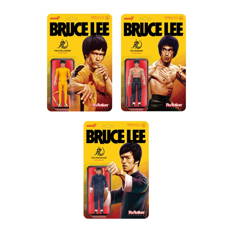 Bruce Lee ReAction Figures Wave 1 – Set of 3