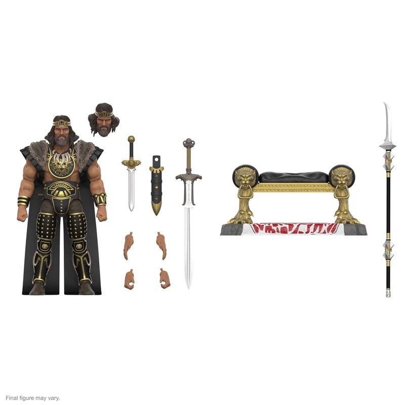 Conan The Barbarian ULTIMATES! Wave 4 – King Conan and Throne