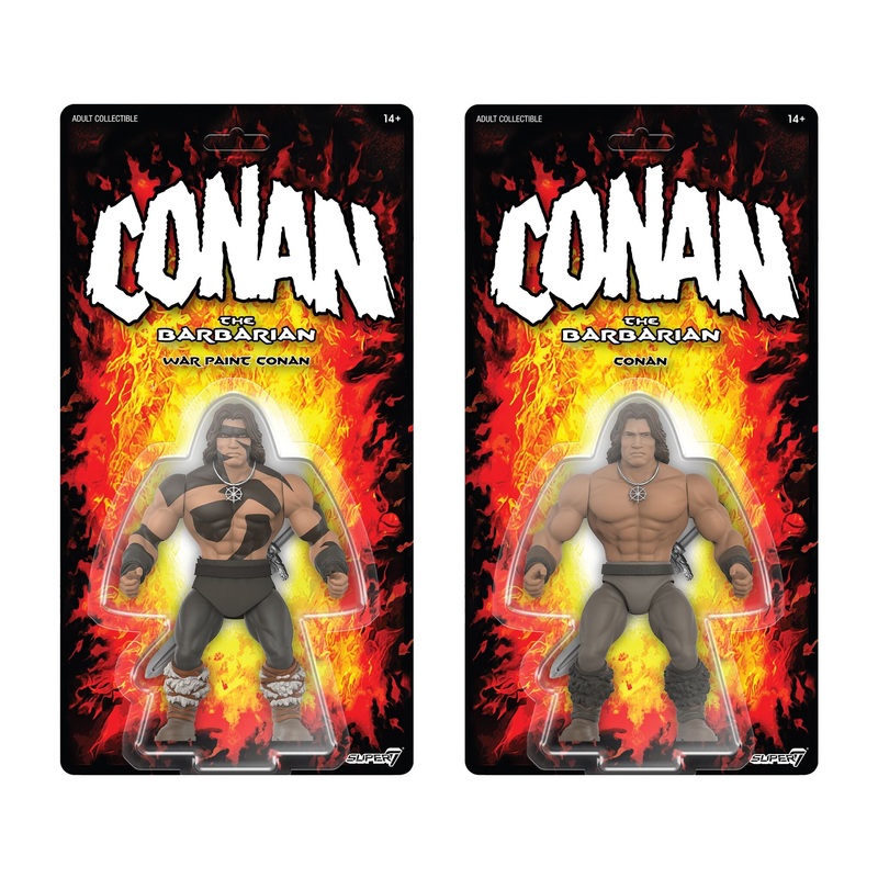Conan the Barbarian Vintage Figures Wave 2 – Conan & Conan (War Paint)