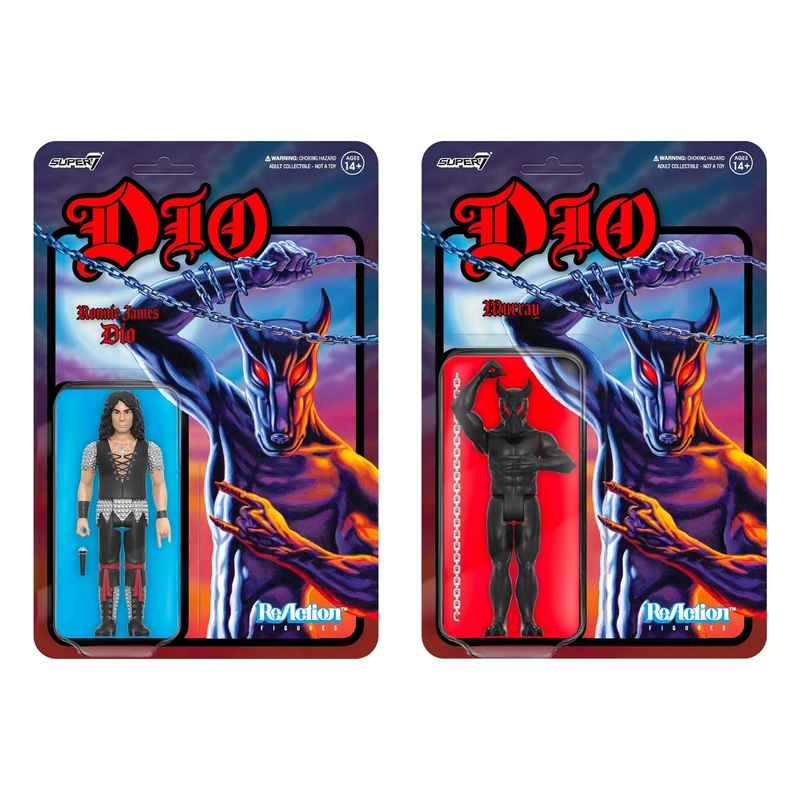 Dio ReAction Figures – Ronnie James Dio & Murray