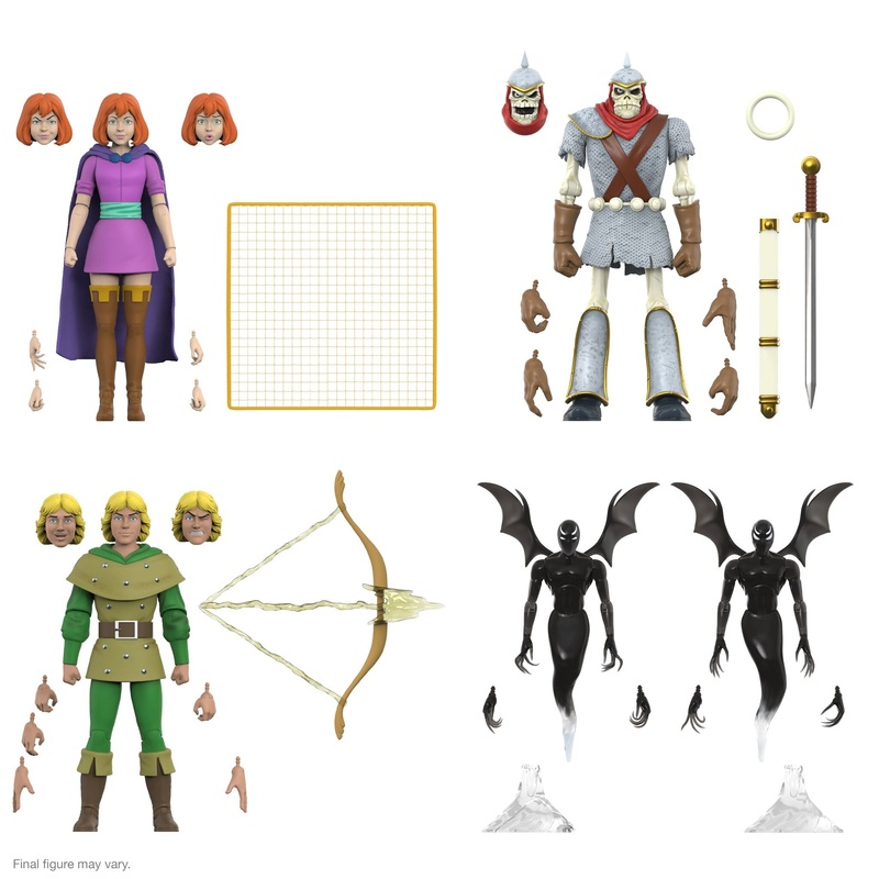 Dungeons and Dragons ULTIMATES! Wave 01 – Set of 5 Figures