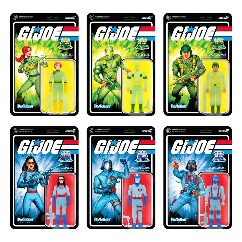 G.I. Joe ReAction – Glow Patrol Set