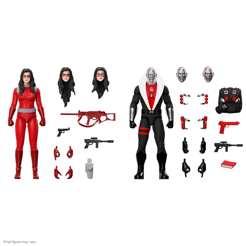 G.I. Joe ULTIMATES! – Baroness (Rednok) & Destro (Red Jackal)