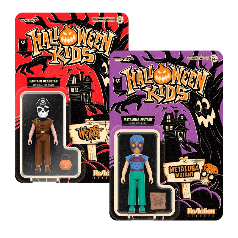 Halloween Kids ReAction Figures – Captain Deadstar Boy & Metaluna Mutant Girl