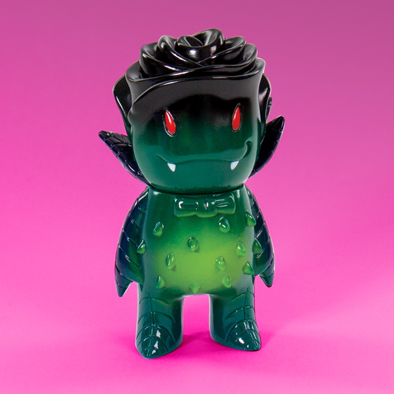 Japanese Vinyl – Rose Vampire (Dark Green)