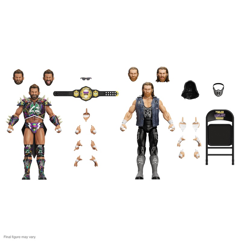 Major Wrestling Figure Podcast ULTIMATES! Wave 2 – Full Set