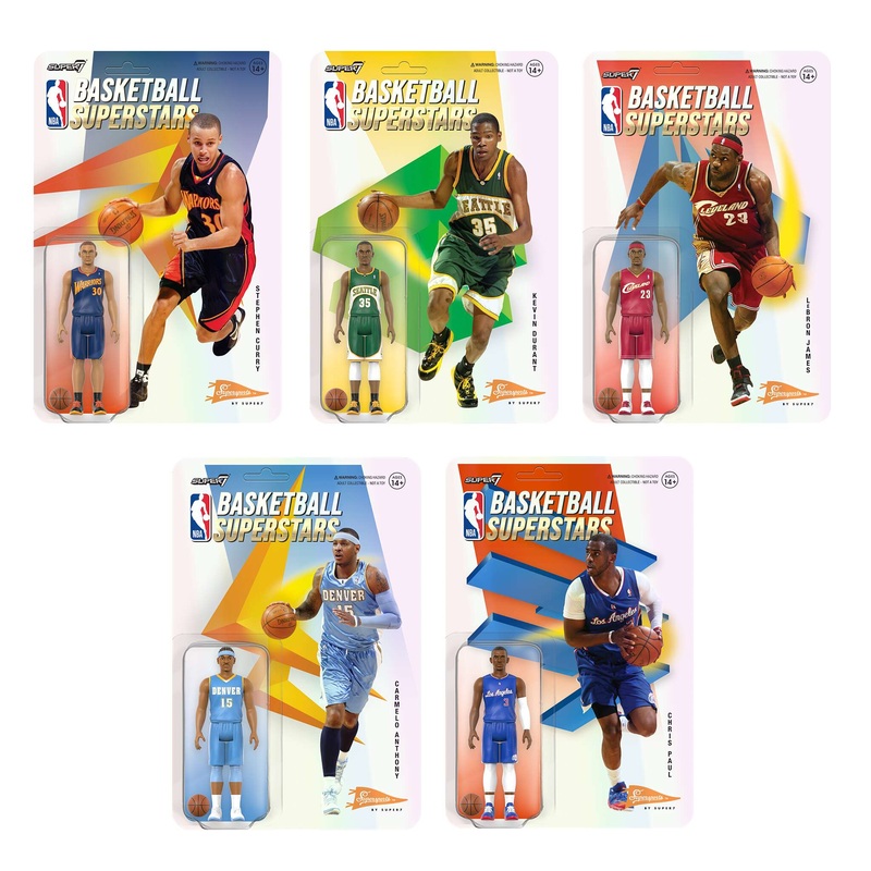 NBA Hardwood Classics ReAction – Set of 5