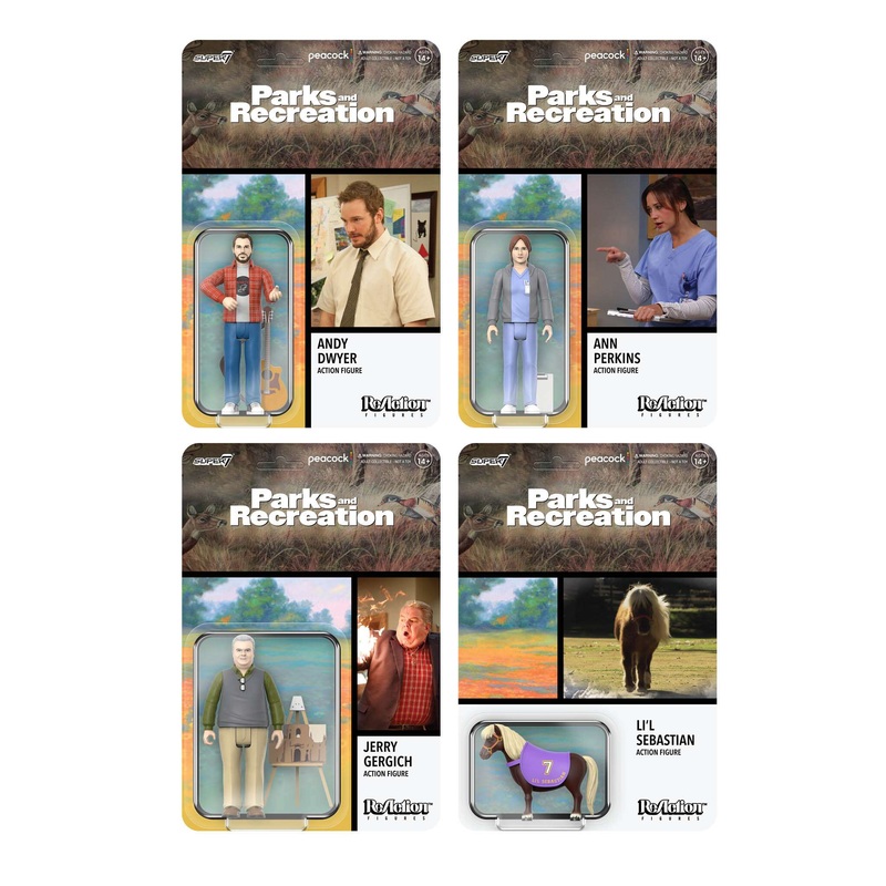 Parks and Recreation ReAction Wave 2 – Set of 4