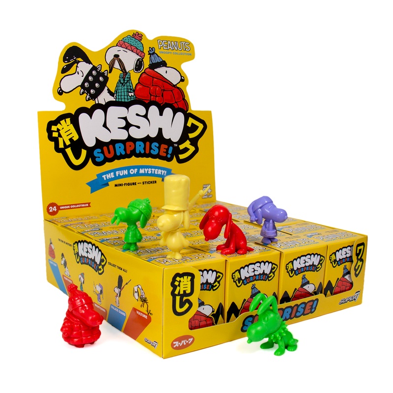 Peanuts Keshi Surprise – Snoopy Assortment Flat