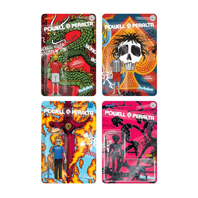 Powell-Peralta ReAction Figures Wave 1 – Set of 4