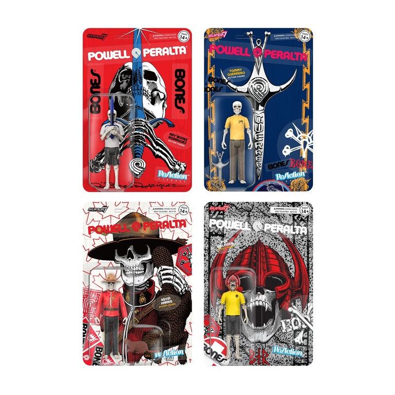 Powell-Peralta ReAction Figures Wave 4 – Set of 4