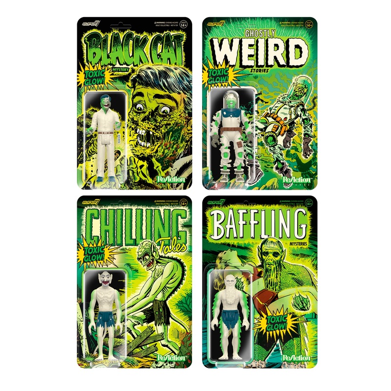 Pre-Code Horror ReAction Figures – Glow (Set of 4)