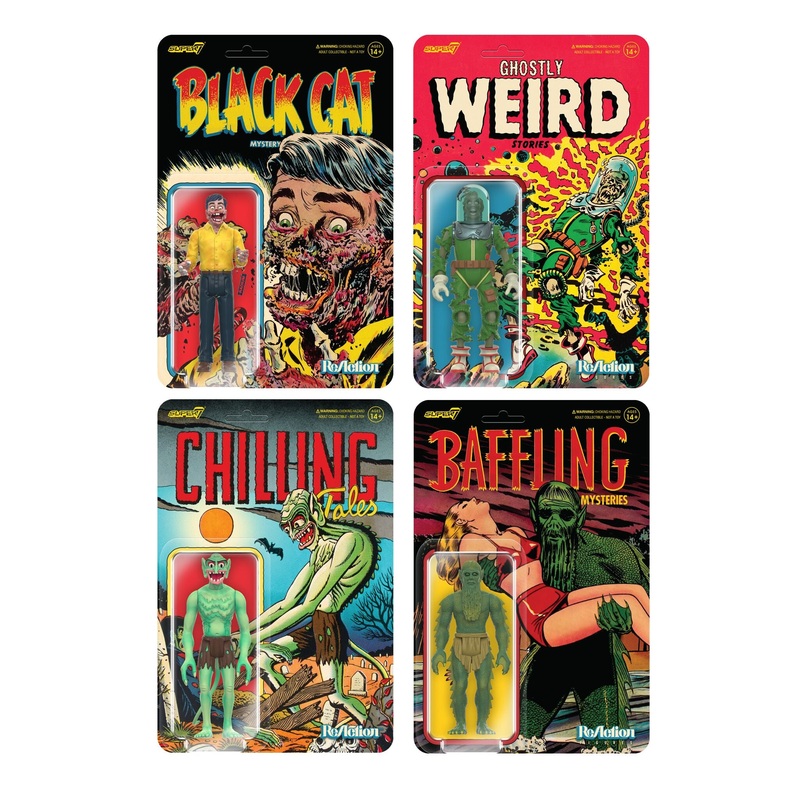 Pre-Code Horror ReAction Figures Wave 1 – Set of 4
