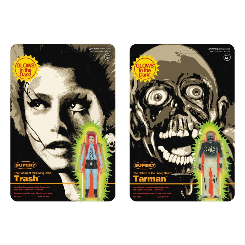 Return of the Living Dead ReAction Figures Wave 4 – Tarman & Trash (Monster Glow)