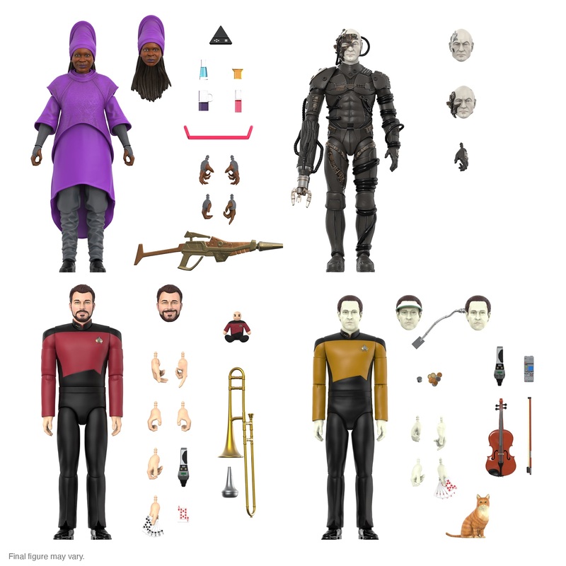 Star Trek: The Next Generation ULTIMATES! Wave 1 – Set of 4