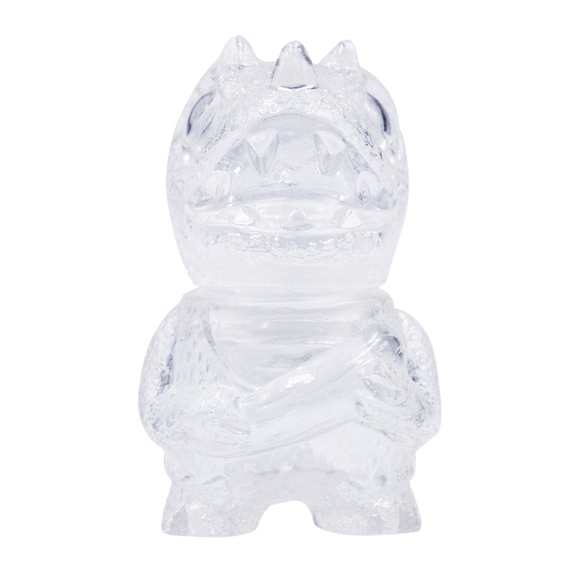 Super 7 Micro Vinyl – Caveman Dino (Clear)