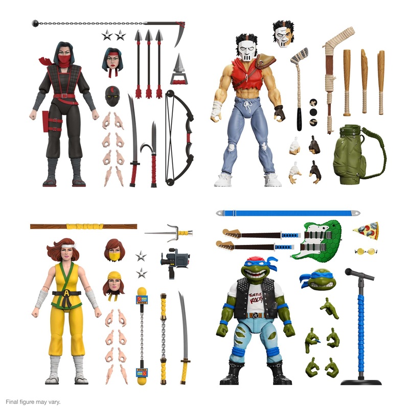Teenage Mutant Ninja Turtles ULTIMATES! Wave 10 – Set of 4