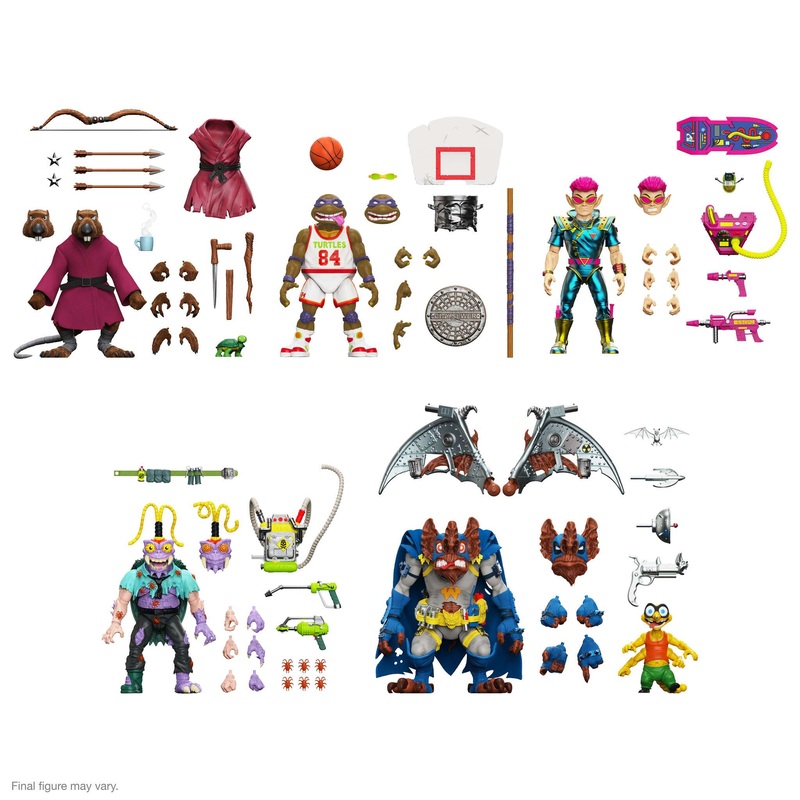 Teenage Mutant Ninja Turtles ULTIMATES! Wave 9 – Full Set