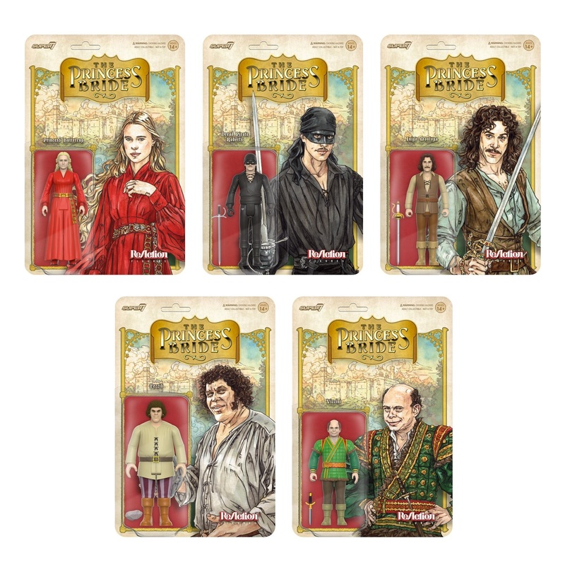 The Princess Bride ReAction Figures Wave 1 – Set of 5