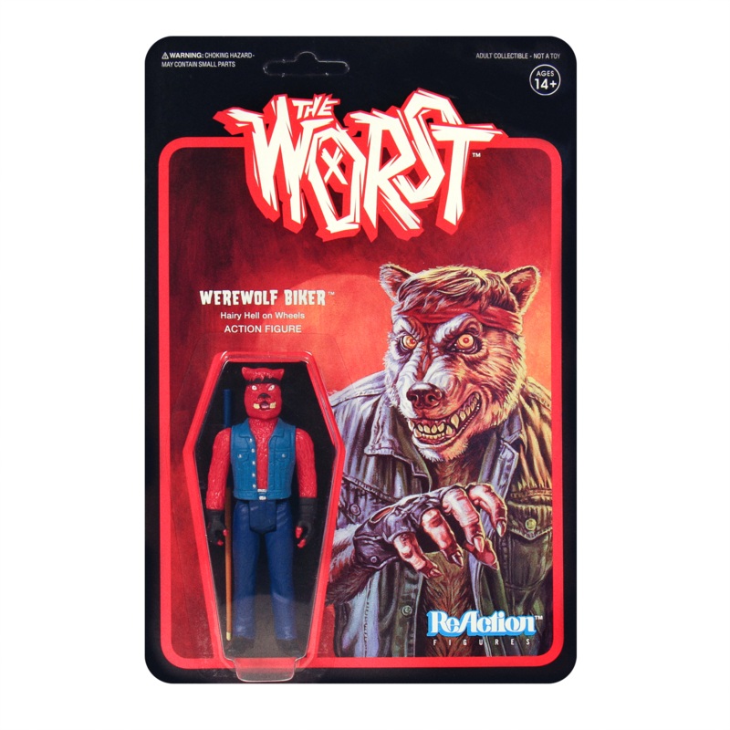 The Worst ReAction Figure – Werewolf Biker (Color 2)