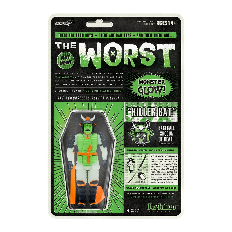 The Worst ReAction Figures Wave 3 – Killer Bat (Hell-oween Glow)